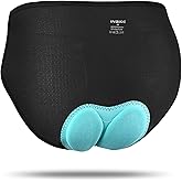 INBIKE Women’s Cycling Briefs - Breathable, Quick-Drying Bike Underwear with 3D Seat Padding for Downhill MTB Biking Riding