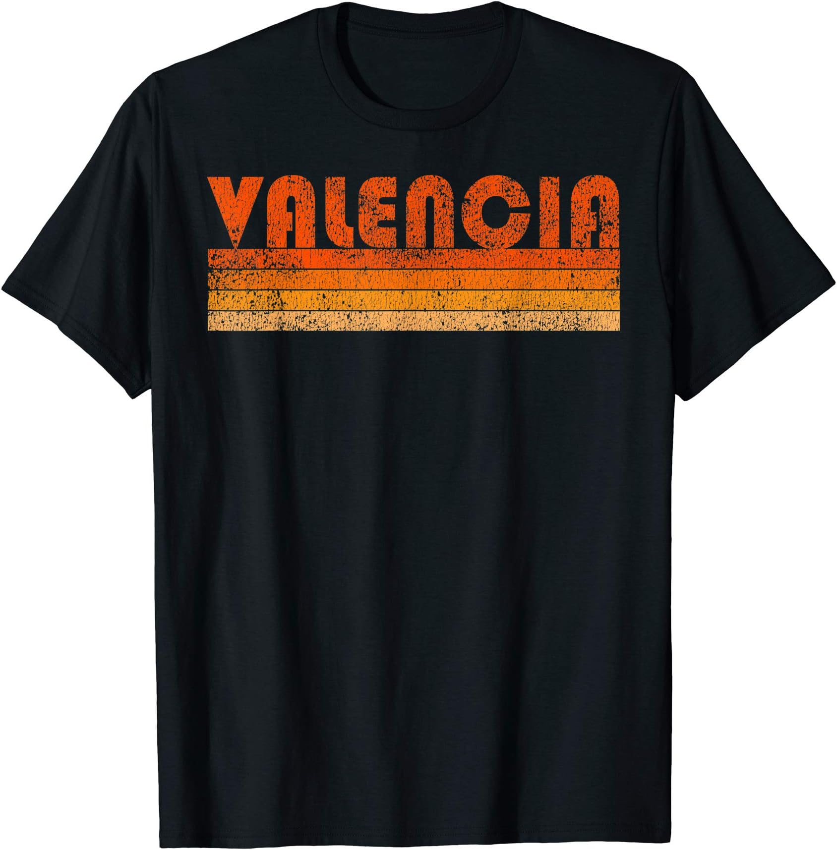 Vintage Retro Valencia Spain T-Shirt