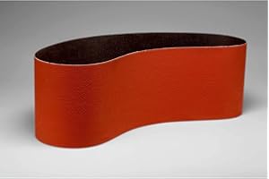 3M Cubitron II Cloth Belt 777F, Ceramic Grain, Wet/Dry, 6' Width x 48' Length, 60 Grit (Pack of 20)