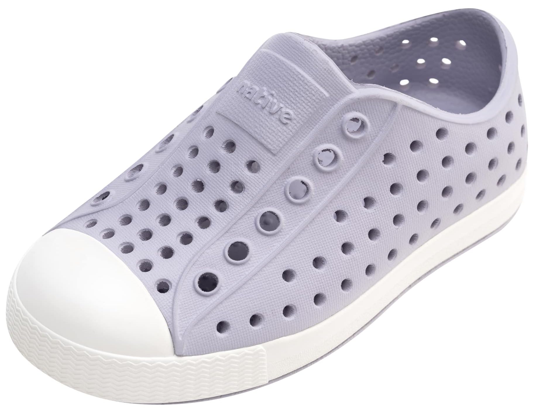 Native Shoes Unisex-Kids Jefferson Sneakers, Future Purple/Shell White, 5 Toddler Image