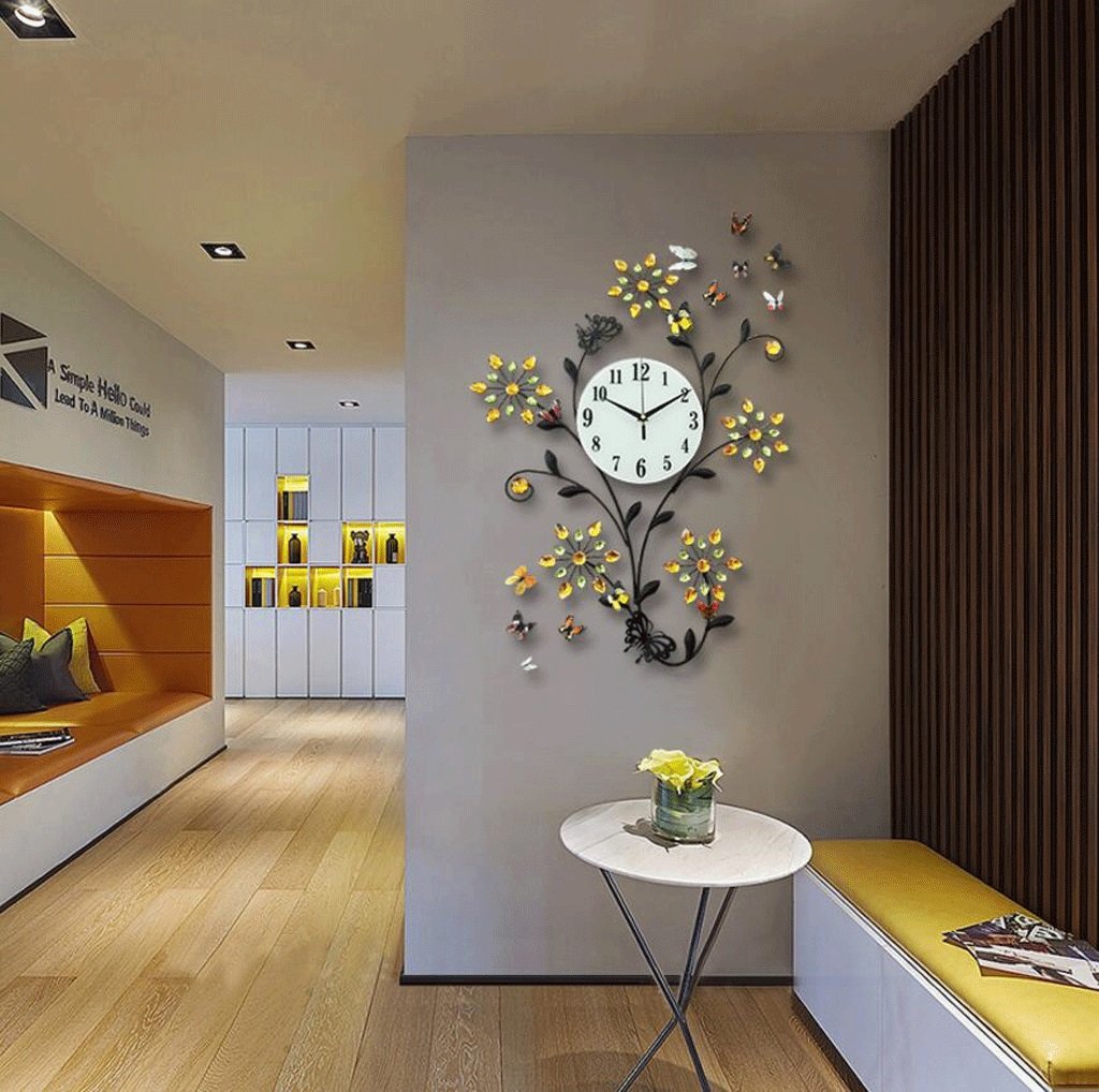 最終値下げ Txxm 創造的な時計のハンギングルーム現代のミニマルな時計の性格ファンシーテーブルのベッドルームサイレントクォーツ時計アートクロック B07f463n3p Panchayatpost Com