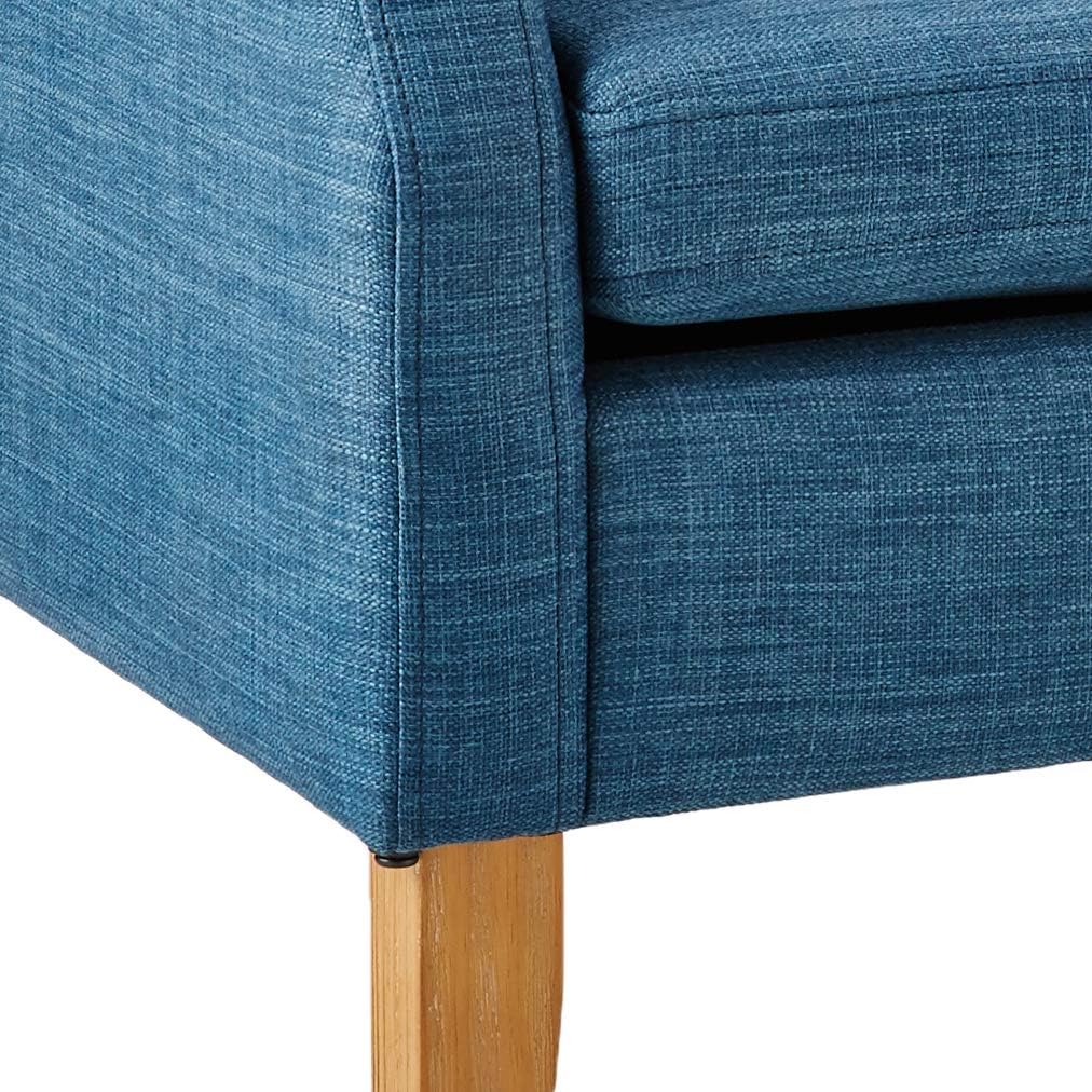  Brand – Ravenna Home Margaret Modern Living Room Chair, 28"W, Blue: Furniture & Decor