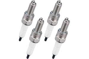 BDFHYK CR9E Spark Plugs Compatible with Aprilia Compatible with Ducati for Kawasaki for Suzuki Universal Motorcycle Spark Plugs Replacement for 6263 Set of 4