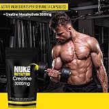 Nuke Nutrition Creatine Tablets 3000mg 60 Capsules Monohydrate for Muscle Mass view 5