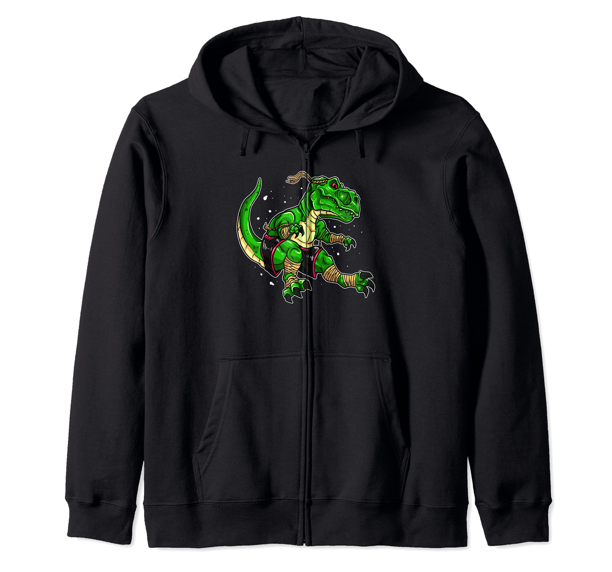 Muay Thai T-Rex Zip Hoodie
