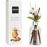 Aronica Cinnamon Scent Diffuser Kitchen, Office Decorations Cinnamon Vanilla Scent Flower Reed Diffuser, Christmas Room Stick Scent, Work Cubicle Scent, Korean Kitchen Window Decor, Air Freshener