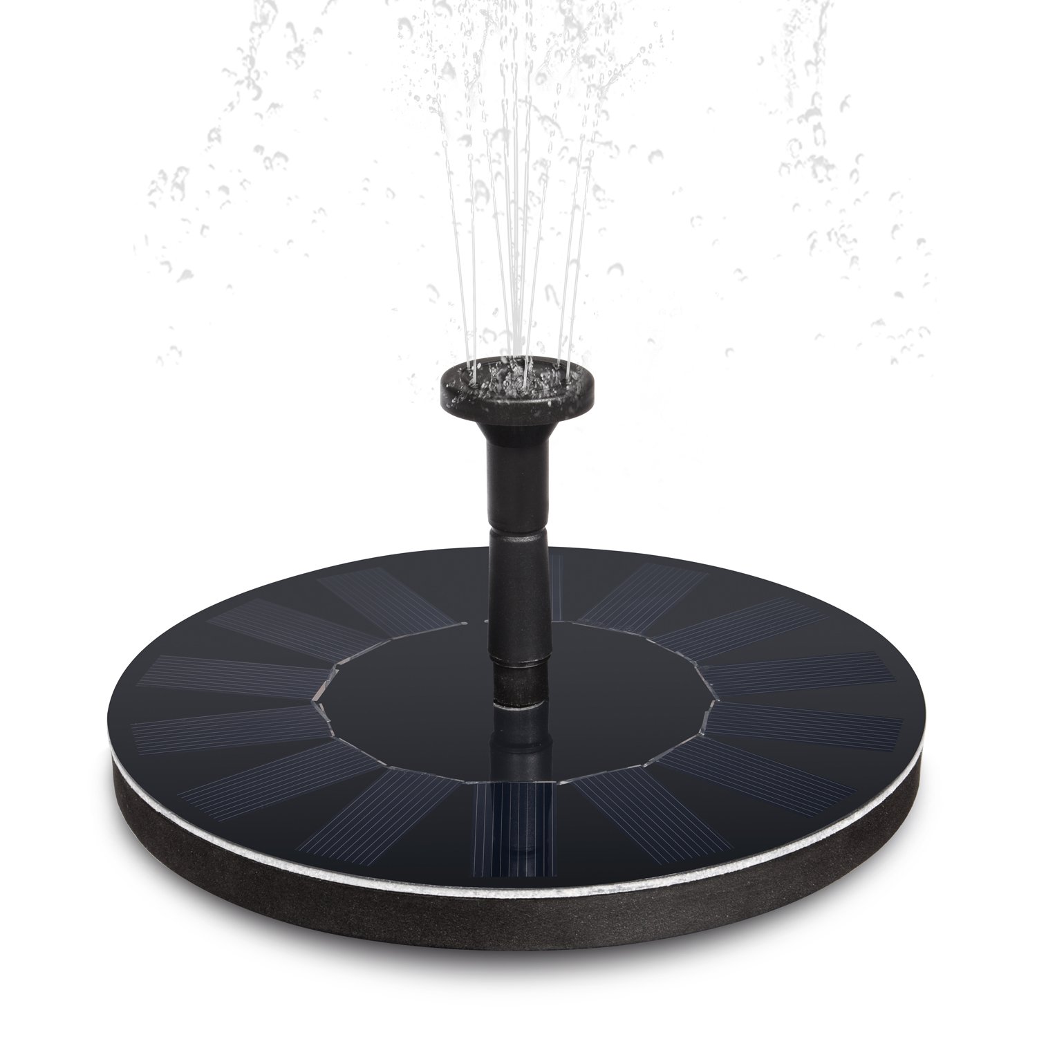 HEEPOW Solar Fountain Pump, 42gal/H Solar Water Pump with 1.4W Floating