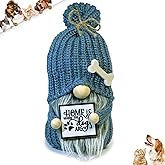 AMOH JERCY Dog Lover Gnome – Handmade Scandinavian Decor | Cute Puppy-Themed Gnome for Home & Office