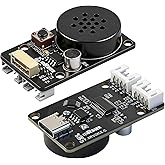 YonPhsy AI Voice Sensor Module Offline Wake Word for Arduino/Raspberry Pi | AI voice module, offline recognition, 5m range, CI1302 chip, echo cancel, noise reduction, 2MB storage, for ESP32/Jetson