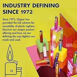 Clipper - Classic Large Reusable Lighter - Iconic
