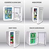 Koolatron 6L Cosmetic Mini Fridge with Dimmable LED Mirror White 12V 230V view 6