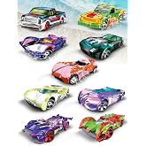Jyyuehai 9 Pcs Color Changing Cars Toys Bath Toys for Kids Ages 3-5 4-8, Die-Cast Toy Cars Water Toys for Boys Girls, Easter Basket Stuffers Egg Fillers Birthday Gifts for Kids Pool Toys