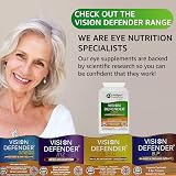 Vision Defender AREDS2 6-Nutrient Complex Vegan Eye Tablets 90 UK Made view 7