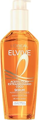L'Oreal Paris Elvive Óleo de Coco Extraordinário, Tratamento Universal, Para Cabelos Normais a Secos e Sem Brilho, 100 ml