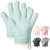 MAD SHARK Silicone Oven Mitts Heat Resistant 450