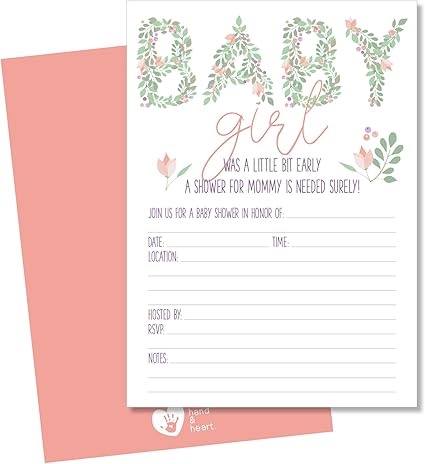 baby shower after birth