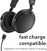 SPARKED USB-C Charging Cable for Sennheiser MOMENTUM Headphones Earbuds 1.2m UK view 5