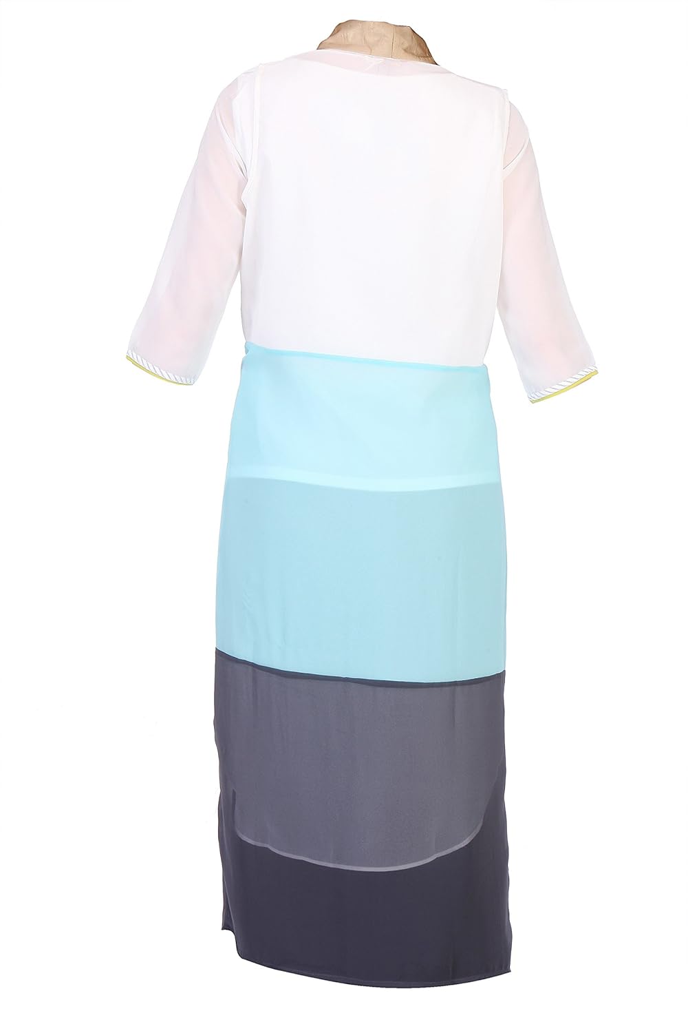 w for woman women's cape gilet (16au32520-65110_white_12)