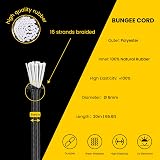 BROTREE 6mm x 20m Bungee Cord Elastic Shock Cord Heavy Duty Black view 3