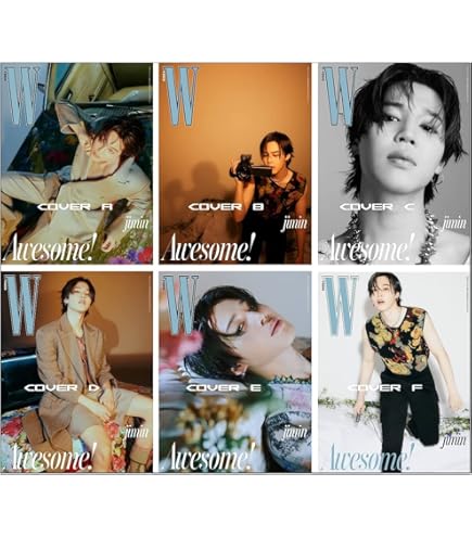 Amazon.com: W KOREA Magazine 2023 Volume.2 (Feb 2023) JIMIN BTS
