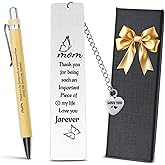 Mother's Day Gifts - Sentimental Gifts for Book Lovers Gifts,Mothers Day Gifts for mom, Metal Bookmark and Pen Set, Birthday Gifts for Mom, Gifts for Mom from Daughter, Mom Gifts for Christmas