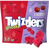 Twizzlers Ghosts Cherry Flavored Chewy Halloween Candy Bag, 7.1 oz | Ghost Shaped Licorice Style Candy, Cherry Flavored, Trick or Treat Bag, Halloween Treats for Kids