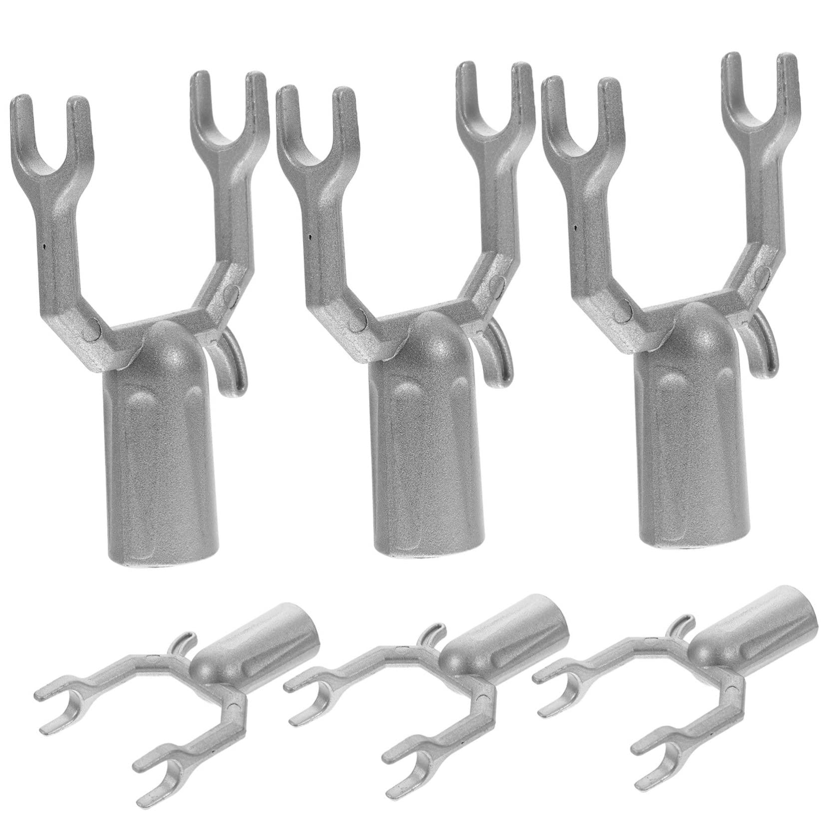 Yardwe 6pcs Branch Plug Metal Garden Stakes Tree Stakes and Supports for Leaning Trees Leaning Tree Support Accessories Strut Aluminum Alloy Optional Stick for Plant Support