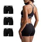 Woxer Womens Boxers - Star 3" Boy Shorts Underwear for Women - Boxer Briefs