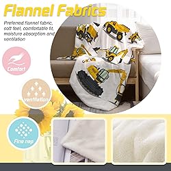 Construction Truck Tractor Excavator Soft Throw