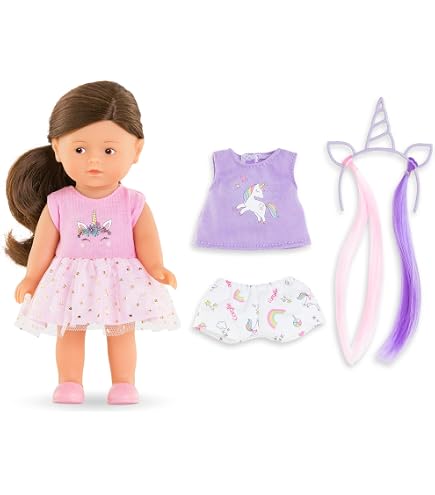 Corolle Dressing Nature Et Aventure - Tenue Complète Avec Jumelles, Sac à Dos Et Bottines - Pour Poupée Corolle Girls 28 Cm - Dès 4 Ans