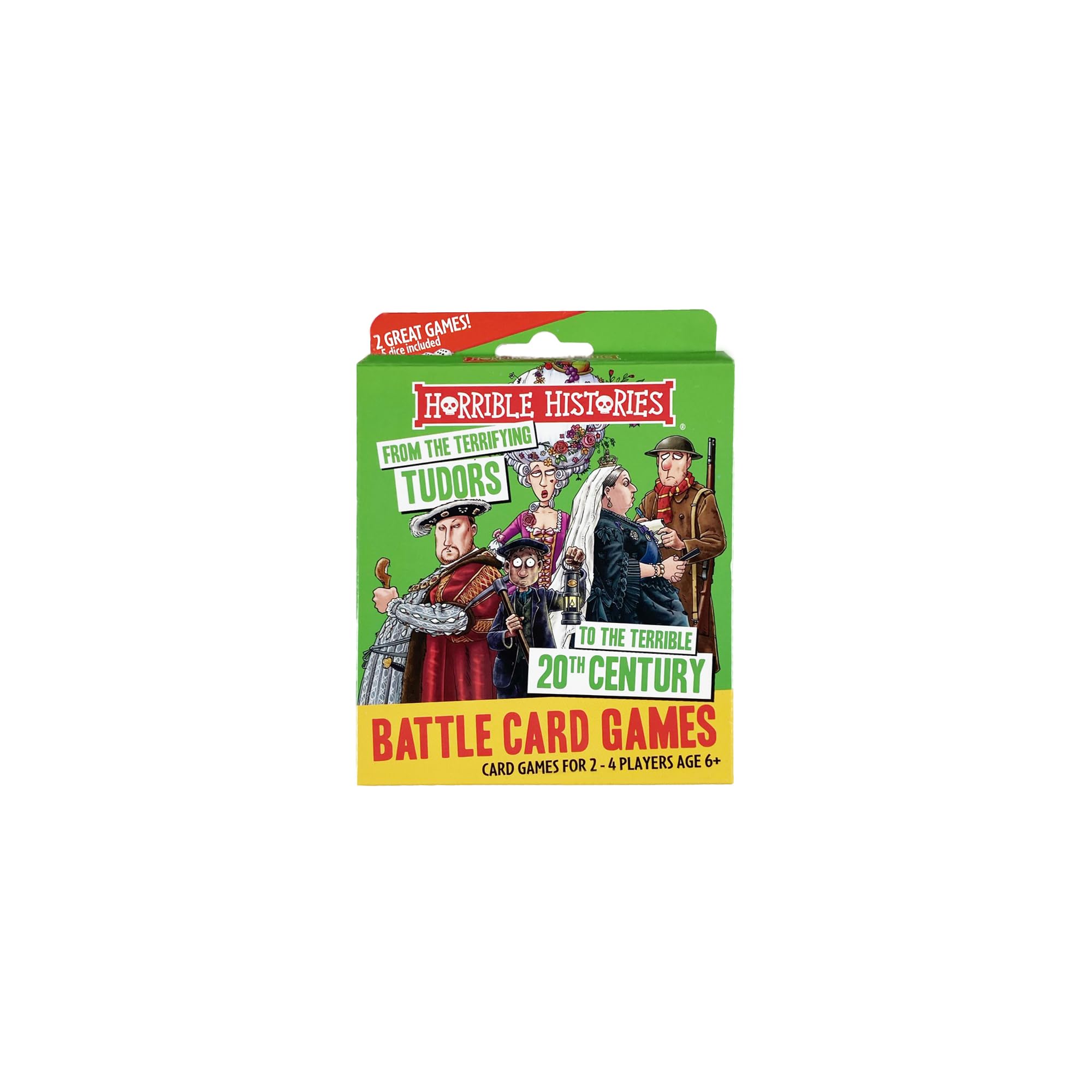 Horrible Histories 7525 Tudors Card Game For 6 years and over