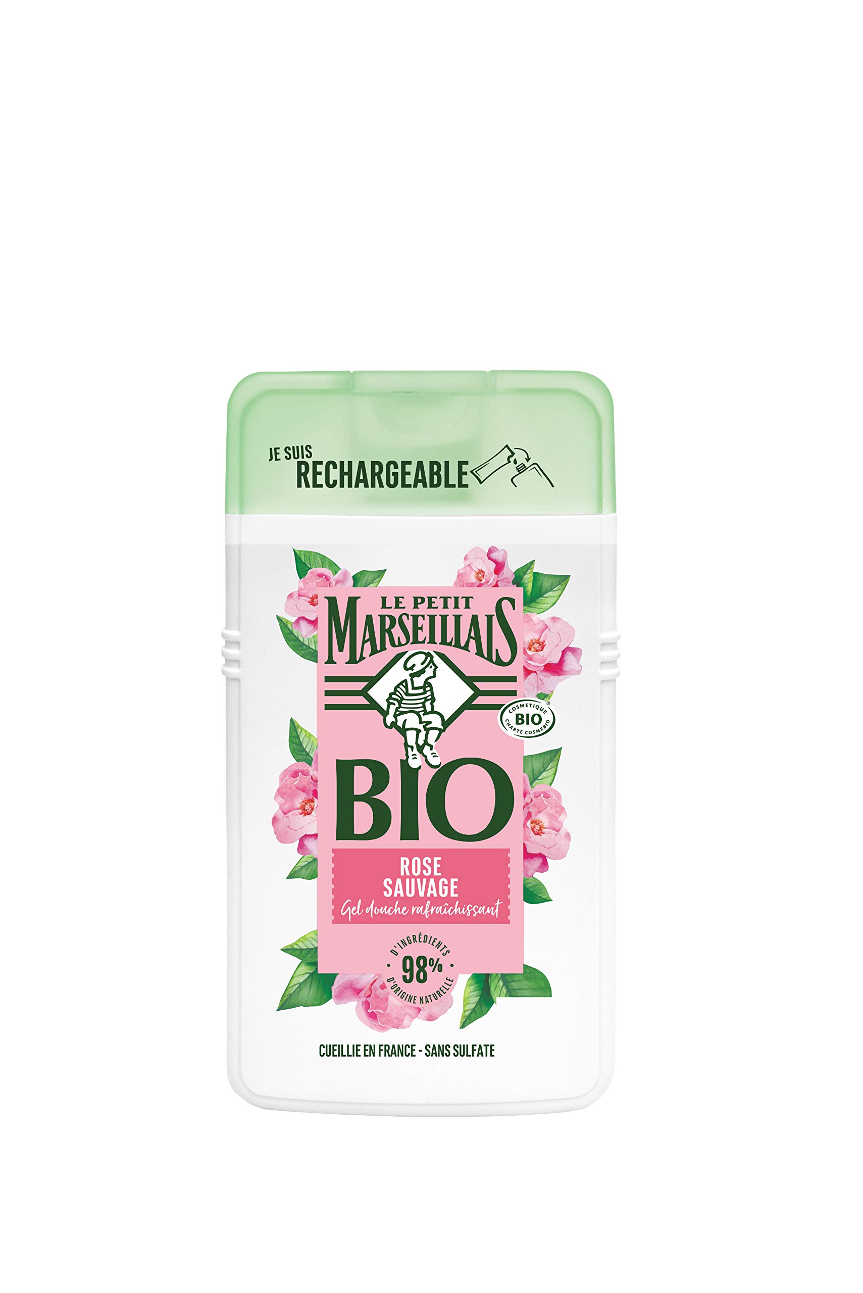 Le Petit Marseillais Refreshing Shower Gel Wild Rose Organic 250ml