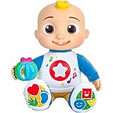 CoComelon Discover ‘N Play JJ - Explore Shapes, Colors, ABC’s, 123’s, Listen to 5 Fan-Favorite Songs, and 50+ Phrases - Feature Plush 10” JJ Doll for Kids and Preschoolers - 18 Months +