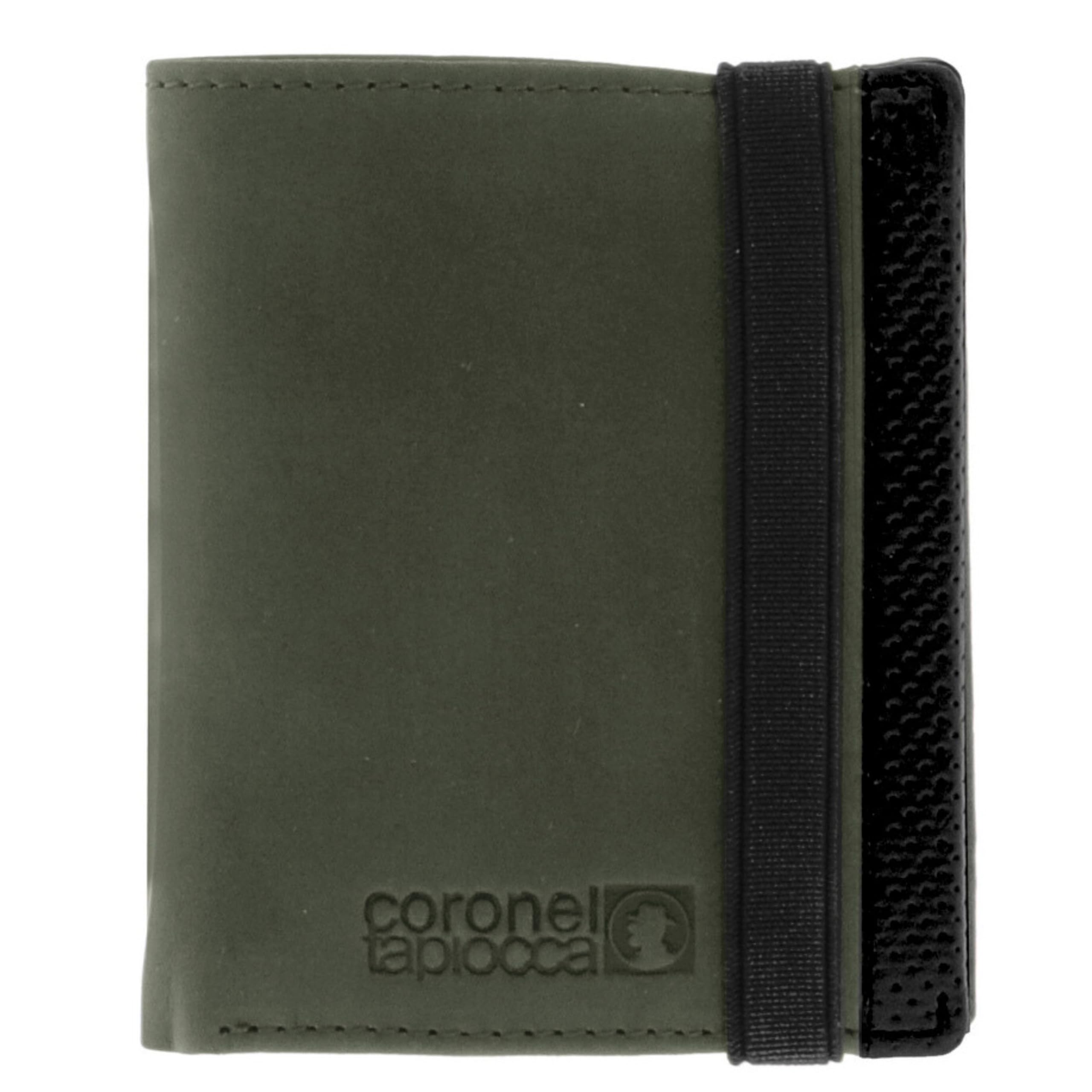 Coronel Tapioca – Men's Leather Wallets – Men's Wallet with Purse – Casual Men's Card Holder Wallet Large Capacity, Khaki, 9 x 10,7, Aladdin