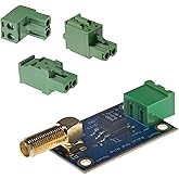 Balun One Nine v2 Barebones - Pequeña antena HF de bajo costo 9:1 (1:9) Balun y Unun con protección de entrada de antena para