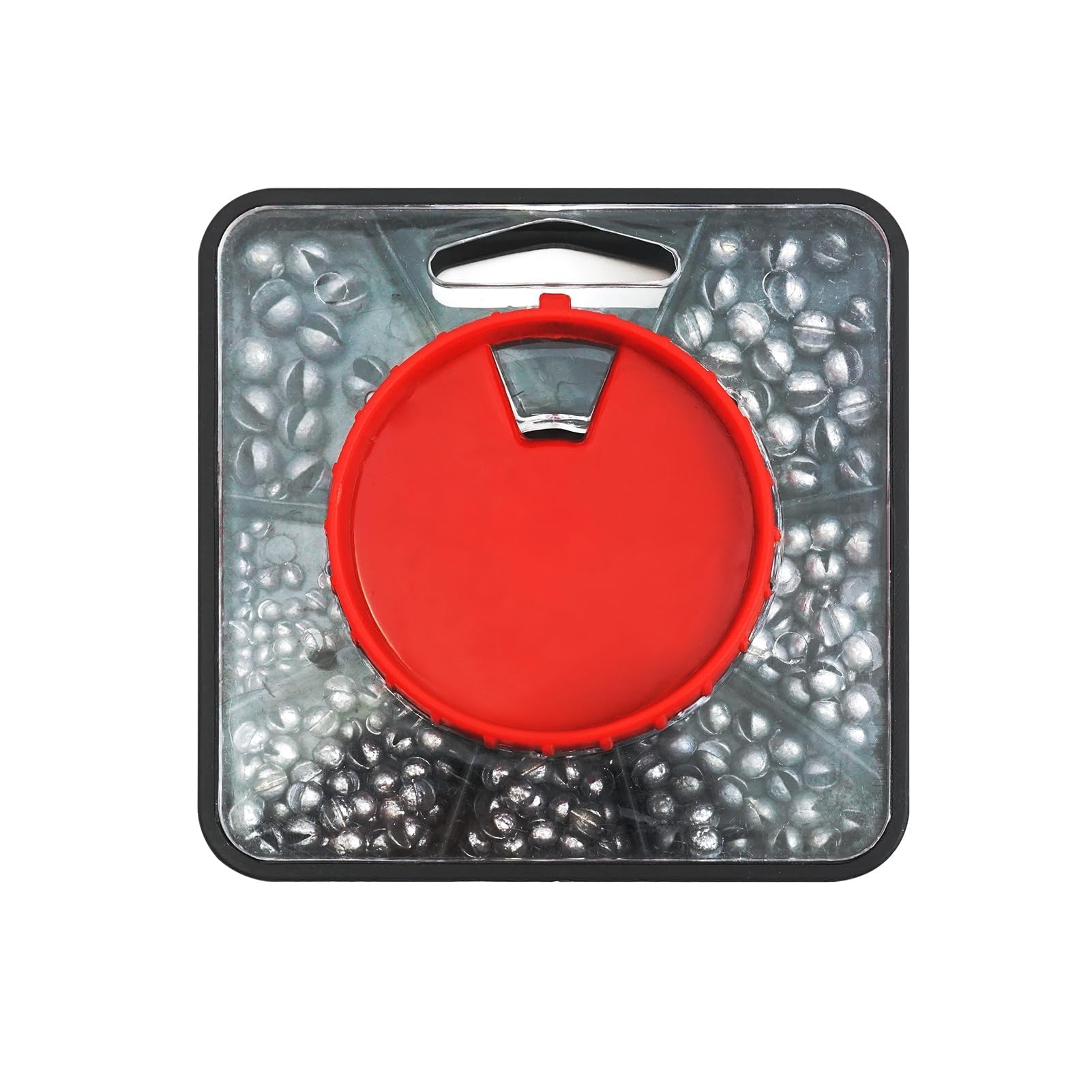 OMCGG 179PCS Split Shot Fishing Weights, 7 Way Dispenser Fishing Split Shot Split Carp Fishing Weights Soft Metal Alloy Fishing Sinkers Dispenser Weights Tackle for Carp Coarse Angling