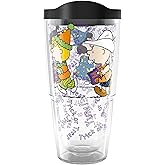 Tervis Peanuts - Snoopy Halloween Gang Made in USA Double Walled Insulated Tumbler Travel Cup Keeps Drinks Cold & Hot, 24oz, Classic