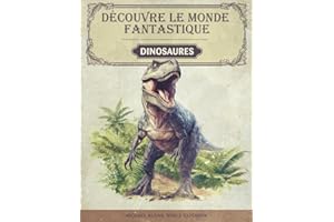 Découvre le monde fantastique des dinosaures: Encyclopedie des dinosaures - Le livre sur les dinosaures pour les jeunes cherc