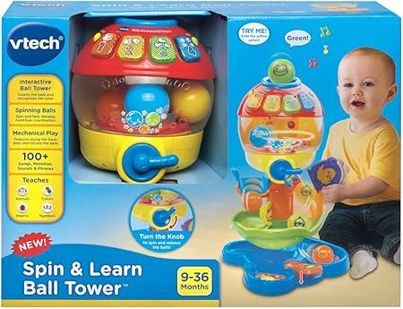 vtech spin and learn ball tower