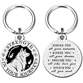 Alotozo Animal Lovers Gifts for Women Men, Birthday Christmas Graduation Gift Keychain for Son Daughter Best Friend