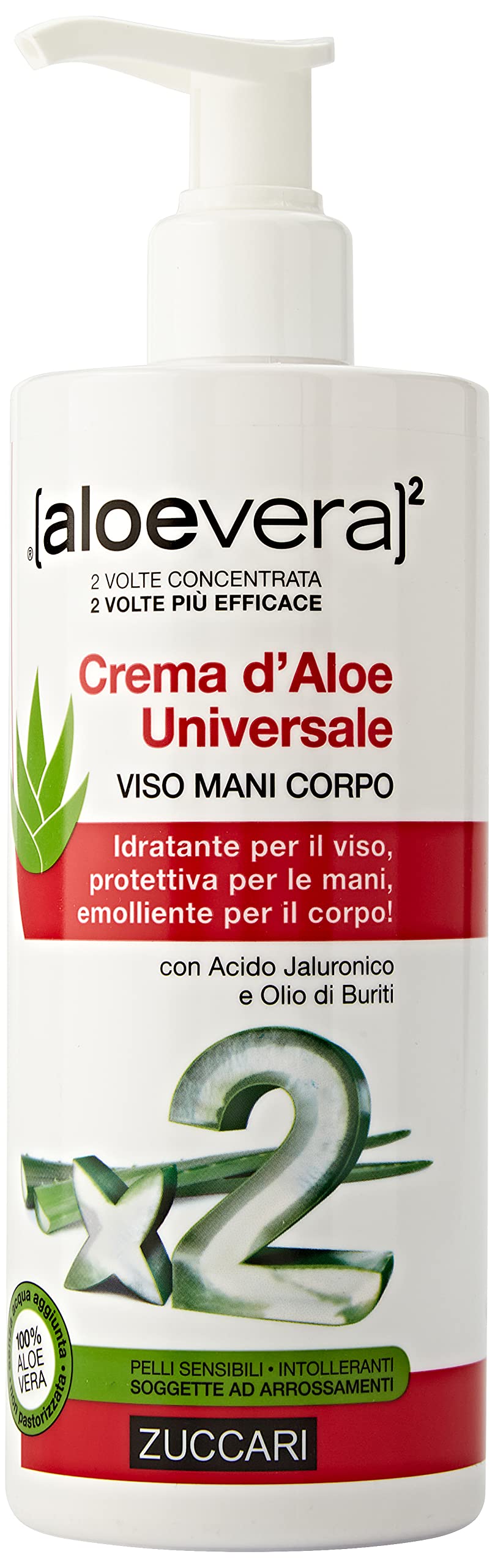ZUCCARI Universal Aloe Cream - 300ml bottle,MULTICOLOR