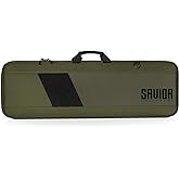 Savior Equipment Specialist Single Long Gun Bag Tactical Padded Soft Case w/Padded Handle Carrier, Adjustable Sling, Dual Lockable Zipper
