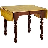 Zinus jen solid wood dining table Amazon.com - Sunset Trading DLU-TLD3448-LO Oak Selections Dining Table