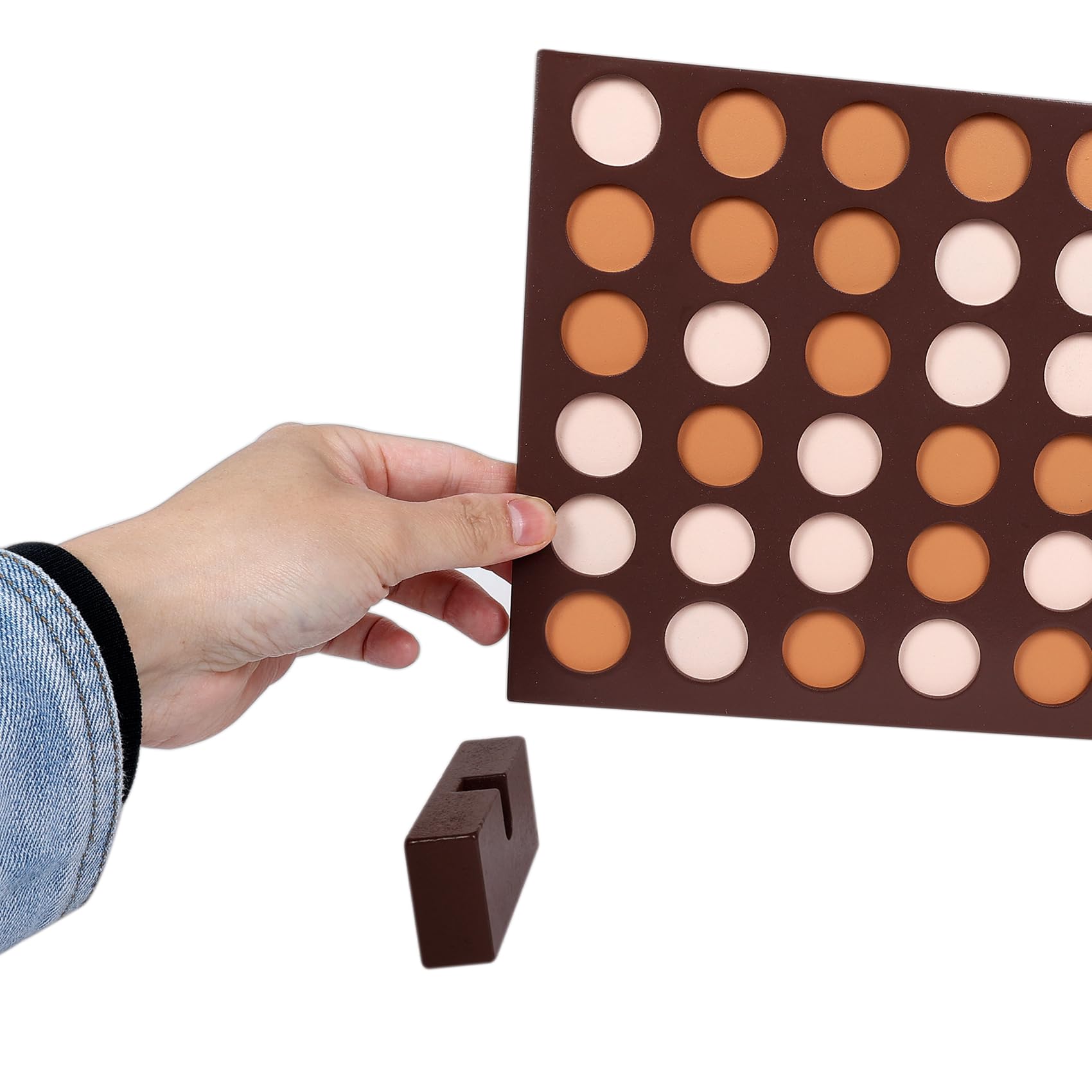 GOTHINK Giant Four in a Row Game with Carrying Bag (4 in a Row Tables Game)