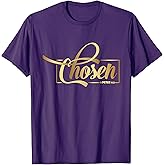 Chosen 1 Peter 1 Bible Verse Christian Religious T-Shirt