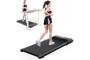 LACUFFY Walking Pad for Home Office, No-Assembly Treadmills with APP and Remote Control, LED Display, 2.5 HP Quiet Walking Jogging Machine, 300 lbs Capacity