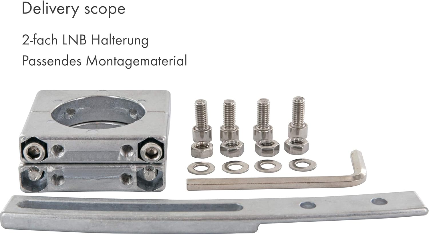 Universal Technisat LNB Adapter 40mm LNB-Halter Für Sat - Foto 13