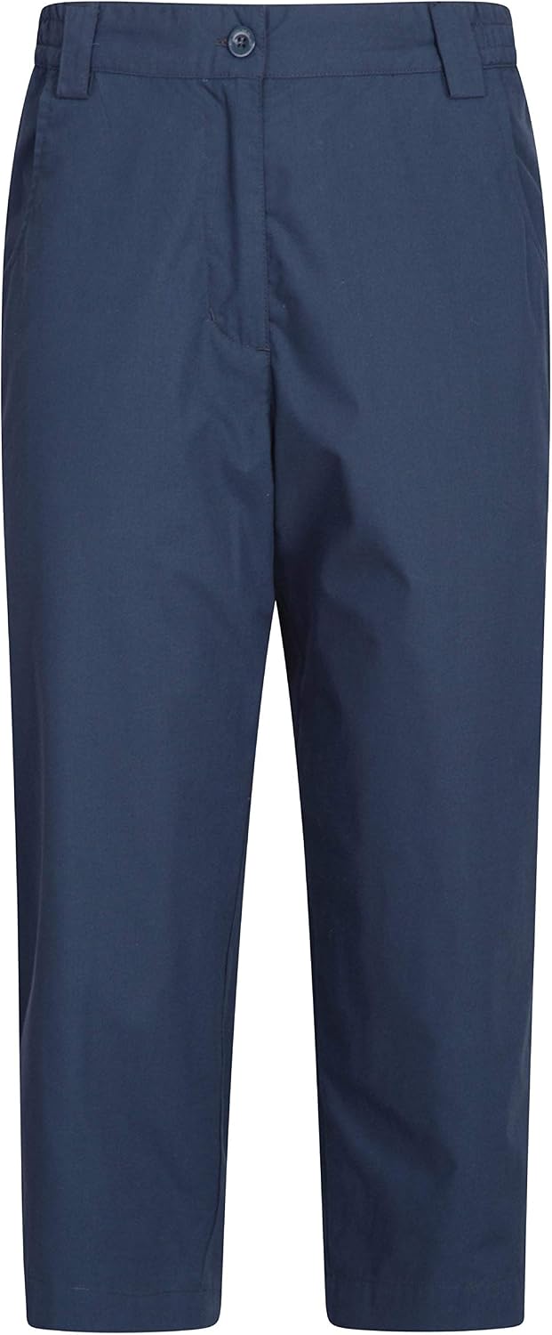 Mountain Warehouse Quest Womens Capri-Trousers Navy Women's Size 6