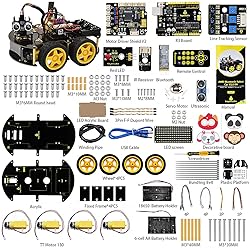 KEYESTUDIO Smart Car Robot,4WD Programmable DIY