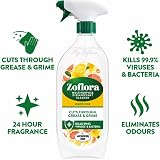 Zoflora Lemon Zing Multipurpose Cleaner 800ml Trigger Spray view 3